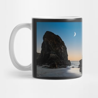 Moon over Trinidad, CA Mug